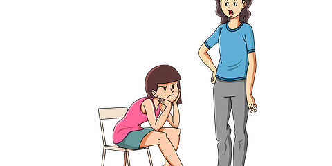 adolescente con madre